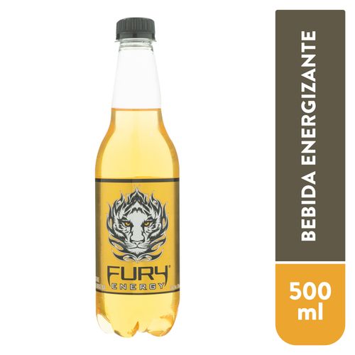 Bebida energética Fury revitalizante y estimulante - 500 ml