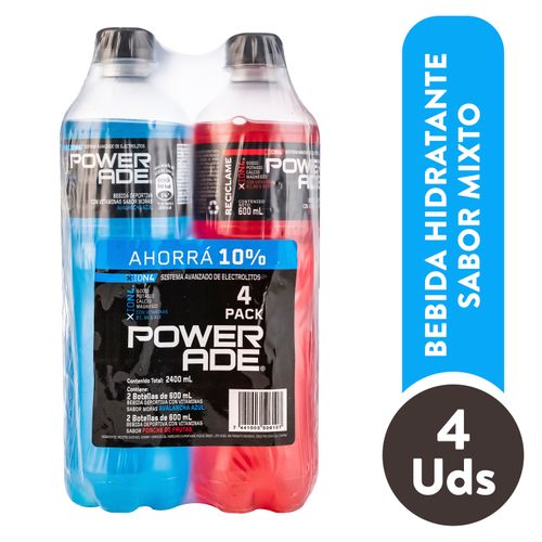 Powerade Mixto 4pack 600ml