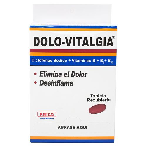 Dolo Vitalgia Rarpe 25X4 Unidades