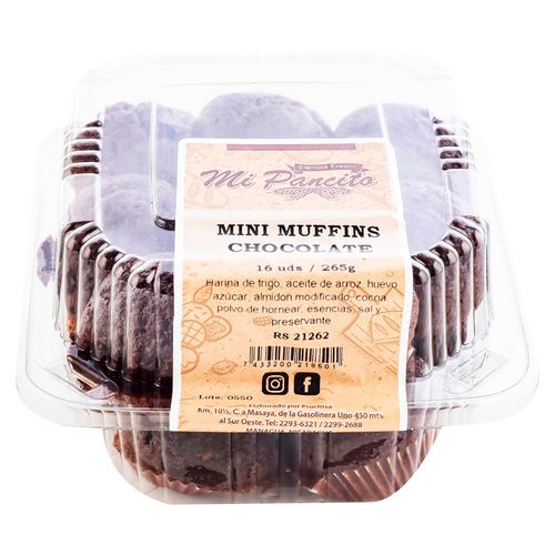 Mini Muffins Chocolate 265g