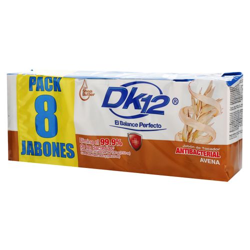 Jabón Dk12 Aroma Avena 8 Pack - 800 g