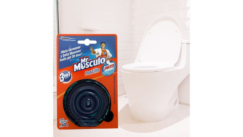 ▷ Comprar Ambientador Limpiador WC Azul Fresco Pato. 2 x 40gms