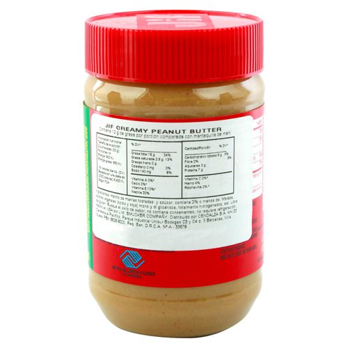Mantequilla Jif Cremosa De Mani - 454 g