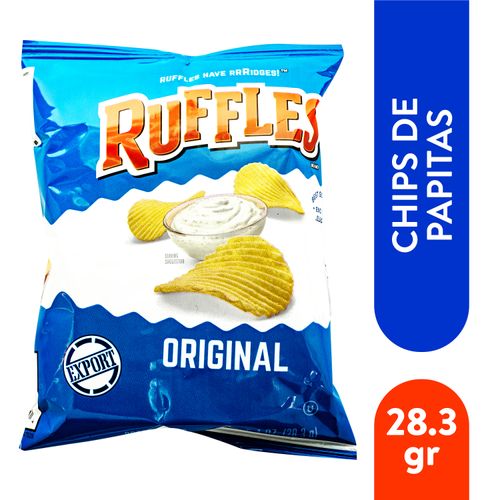 Papitas Ruffles Chips- 1oz