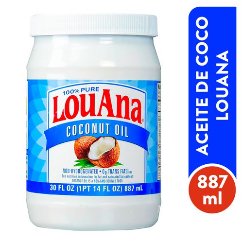 Aceite De Coco Puro Louana - 887ml