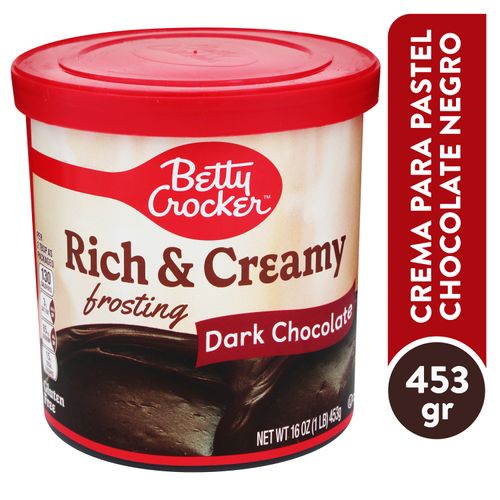 Frosting Betty Crocker dark chocolate - 453 g