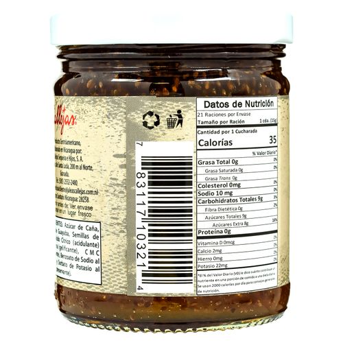 Jalea Callejas Guayaba Con Chia - 320Gr