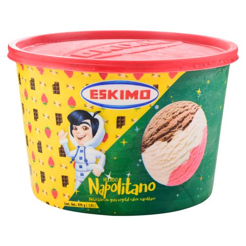 Helado Eskimo Napolitano -965gr