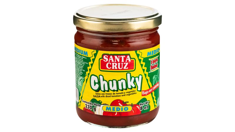 Comprar Salsa Santa Cruz Chunky Medio 230gr Walmart Nicaragua