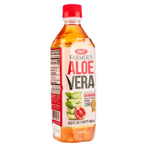 Bebida Okf Aloe Vera Farmers Pomegran - 500Ml