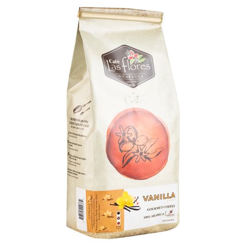 Cafe Las Flores Molido Sabor Vainilla - 907Gr