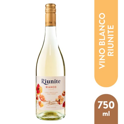 Vino blanco Riunite semi dulce con 8% vol - 750 ml
