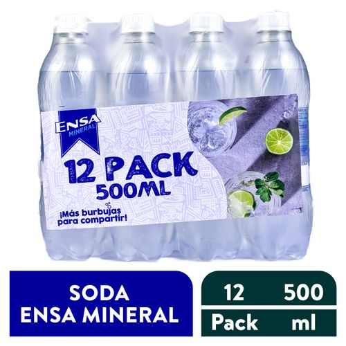 Soda Ensa 12 Pack - 500ml