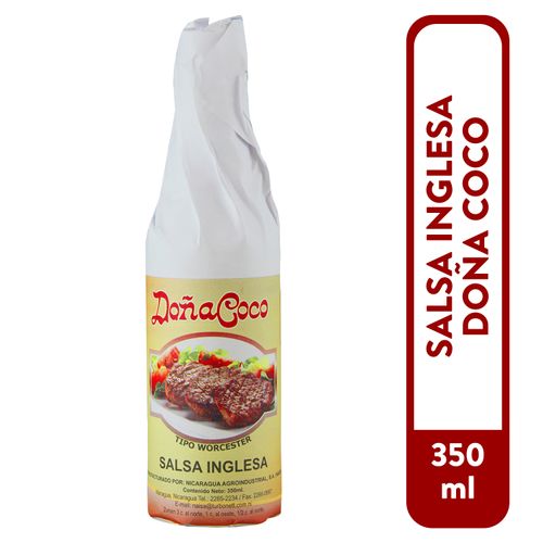 Salsa Dona Coco Inglesa -350ml