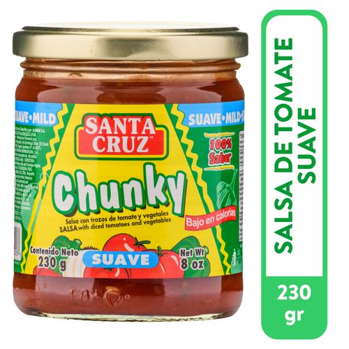 Salsa Santa Cruz Chunky Suave - 230Gr