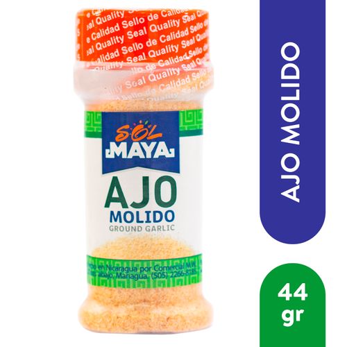 Ajo Sol Maya Molido Frasco - 44 g