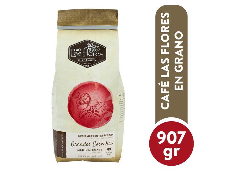 Cafe-Las-Flores-Gourmet-En-Grano-Tueste-Mediano-907gr-1-4446