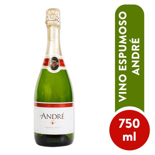Vino Blanco Espumante Andre Brut 750Ml