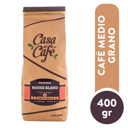 Cafe Casa Del Cafe Hb Medio Grano - 400gr