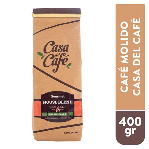 Cafe Casa Del Cafe Hb Claro - 400gr