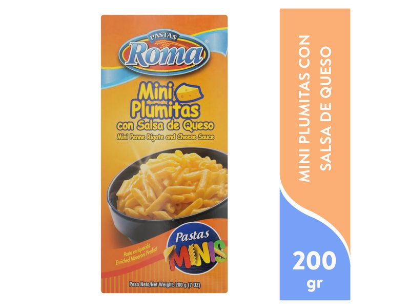 Pasta-Roma-Mini-Plumitas-Queso-200gr-1-29654