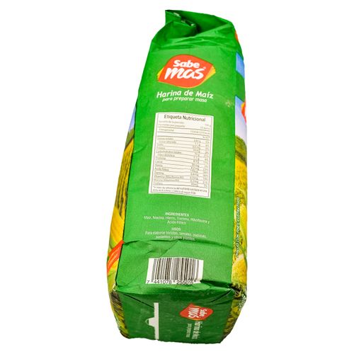 Harina Sabemas De Maiz Mixtamalizado - 2270 g