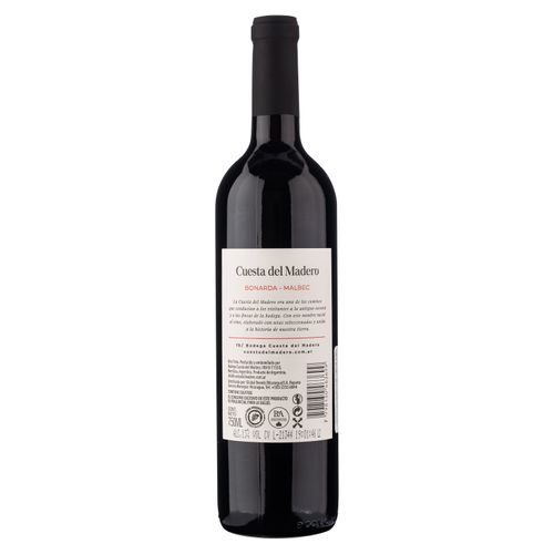 Vino Cuesta De Madero Tinto Clasico Malbec - 750ml