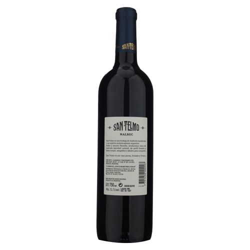 Vino tinto San Telmo malbec botella - 750 ml