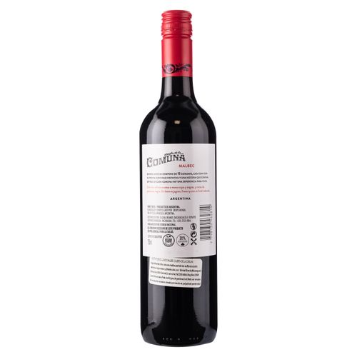 Vino tinto Corazón de la Comuna malbec - 750 ml