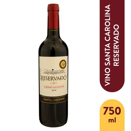Vino Santa Carolina Reservado Botella - 750ml