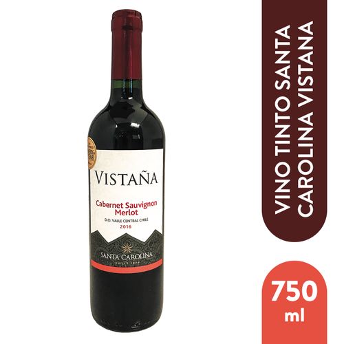 Vino Tinto Vistaña Santa Carolina Regular- 750ml