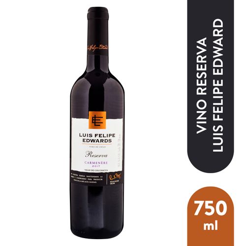 Vino Luis Felipe Edwards Reserva Carmenere- 750ml