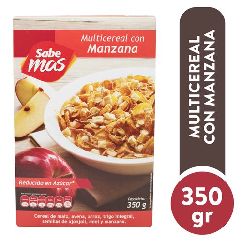 Multicereal Sabemas Manzana - 350gr