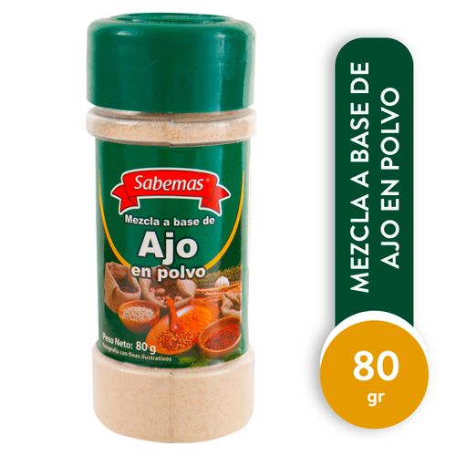 Ajo Sabemas En Polvo Frasco - 80gr