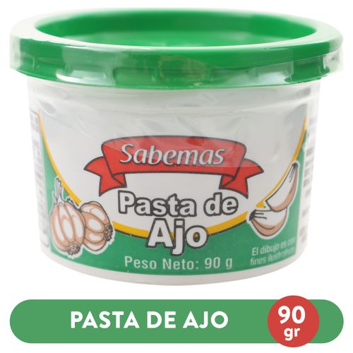 Pasta Sabemas Ajo Condimento - 90gr