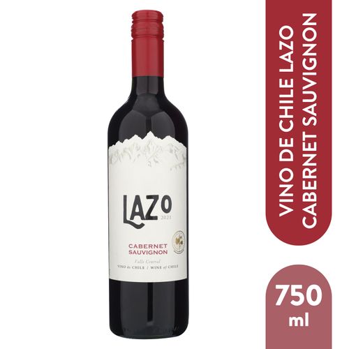 Vino Lazo Tinto Chileno Cabernet Sauvignon - 750ml