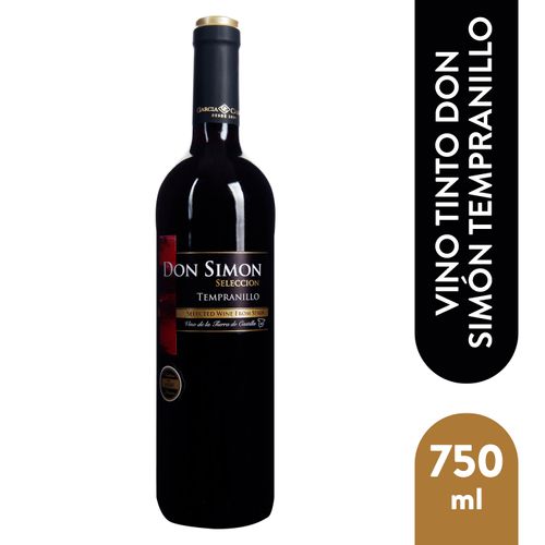 Vino Tinto Don Simon Seleccion Tempranillo- 750ml