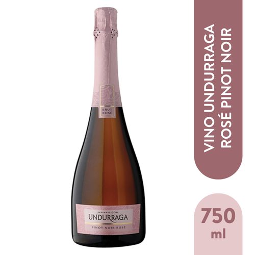 Vino Espumoso Undurraga Brut Pinot Noir Rosé -750ml