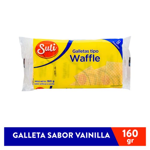 Galleta Waffle Vainilla Suli 160 G