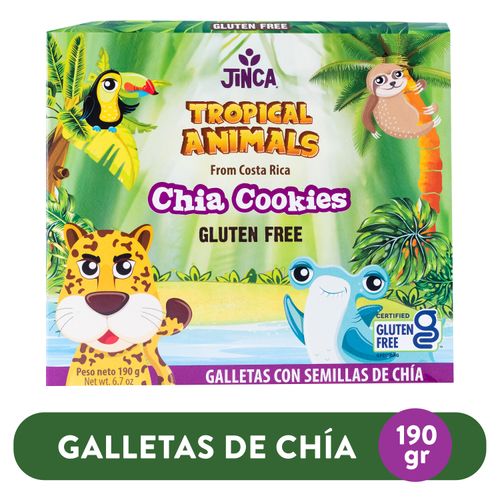 Galleta  Jinca Food  Chia Animal - 190gr