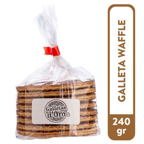 Galleta De Oro Waffle - 240gr