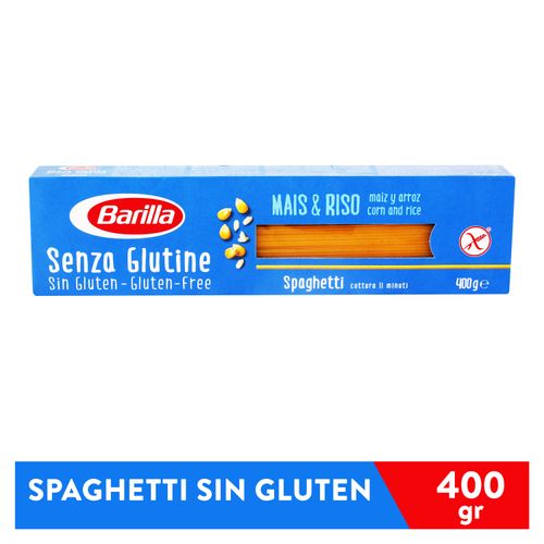 Pasta Barilla Spaghetti Glut Free - 400gr