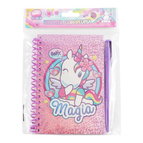 Libreta Berry Hip con pluma onix world