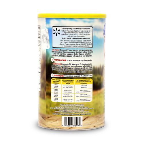 Te Frio Great Value Sabor Limón - 1.99 kg