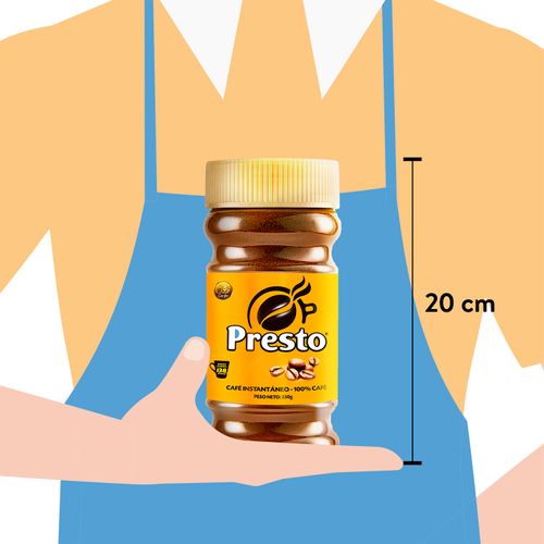 Café Presto instantáneo bote - 254 g