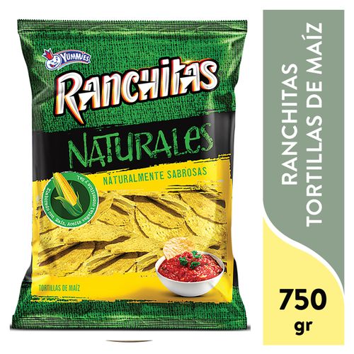 Ranchitas Yummies sabor natural - 750 g