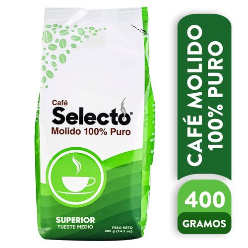 Café Selecto Superior 100% Puro Tueste Medio - 400gr