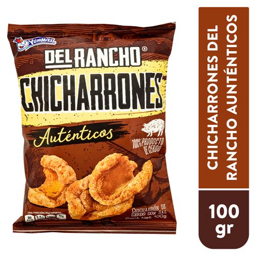 Chicharron Yummies Rancho Auntenticos - 100gr