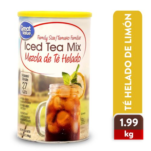 Te Frio Great Value Sabor Limón - 1.99 kg