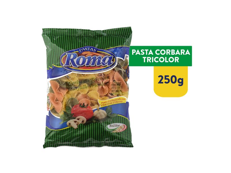 Pasta-Peque-a-Roma-Corbatas-Tricolor-250gr-1-3043